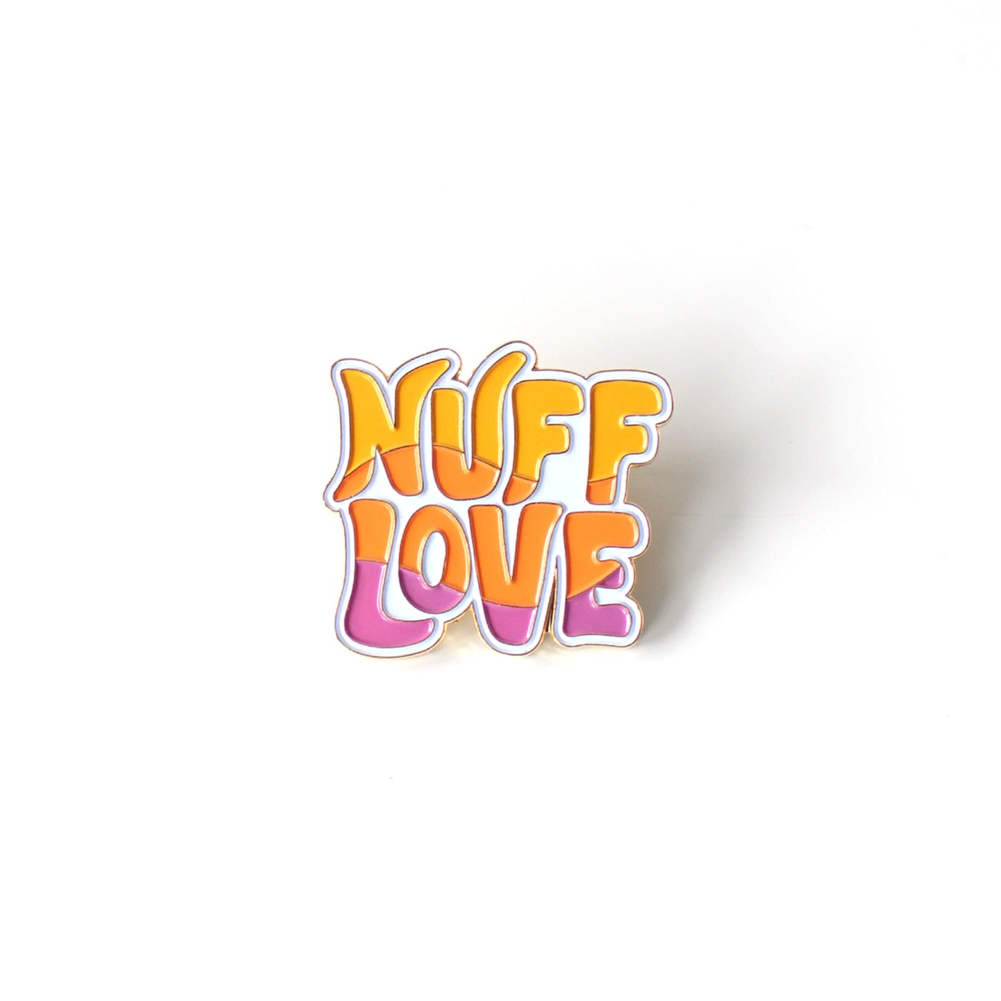 Nuff Love  Enamel Pin – Tihara Smith