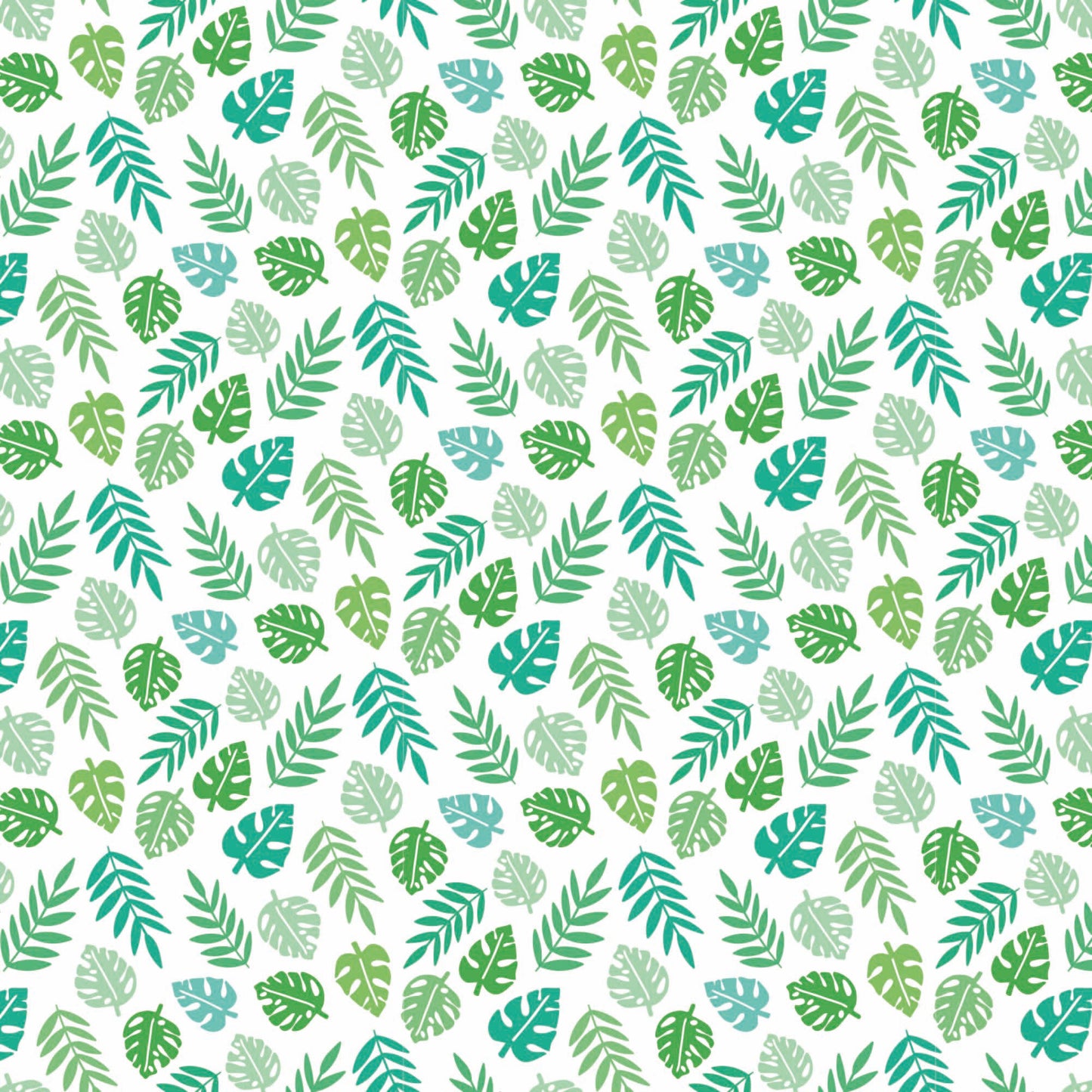Tropical Leaf Paradise Wrapping Paper