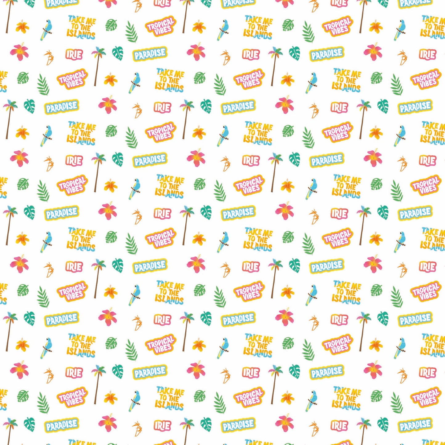 Load image into Gallery viewer, Paradise Stickers Wrapping Paper
