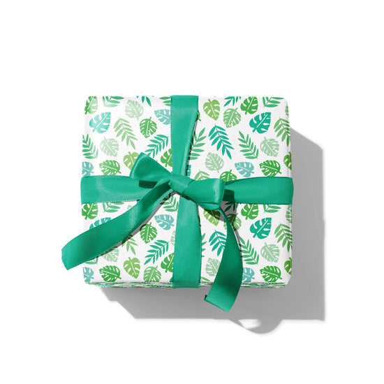 Tropical Leaf Paradise Wrapping Paper