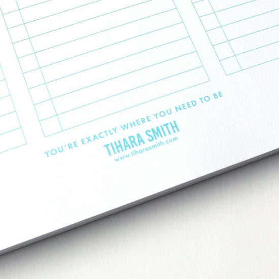 Weekly Planner Notepad